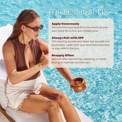 Gold Shimmer Intensive Tanning Gel
